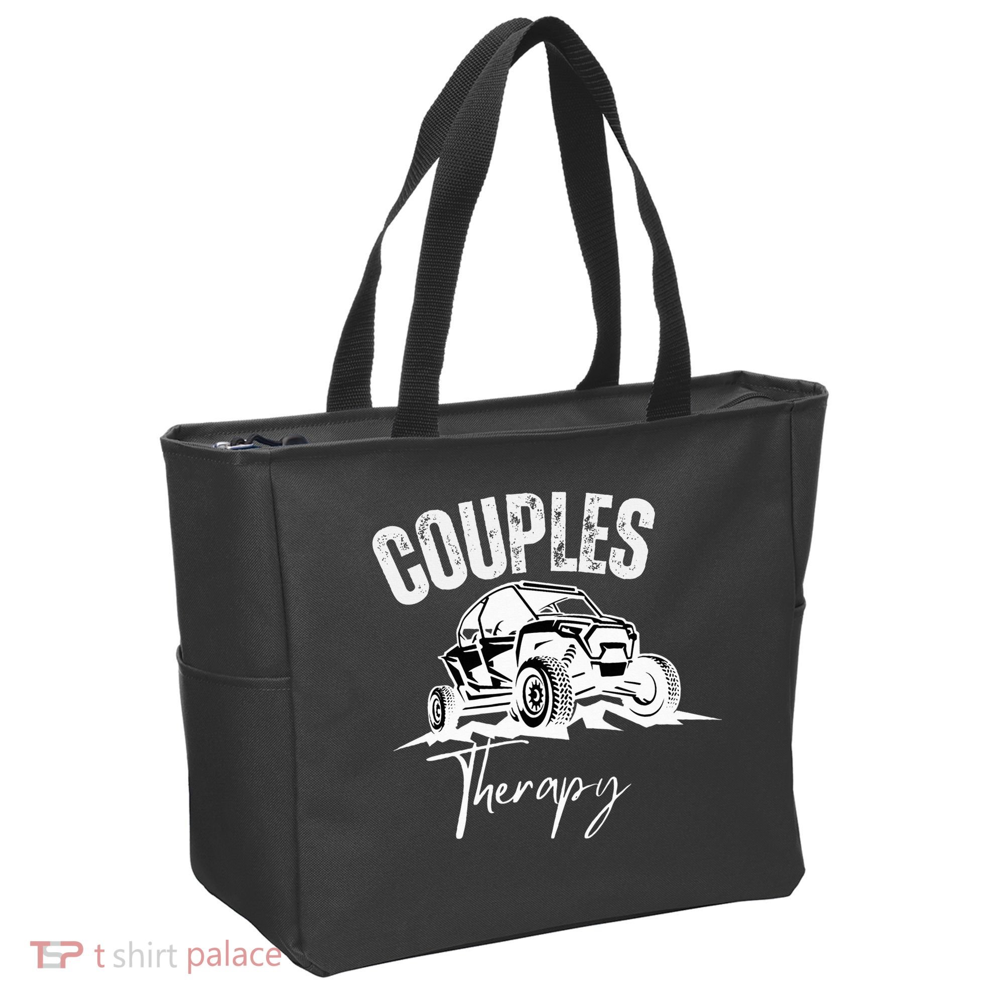 Sxs Utv Couples Therapy Tote Bag