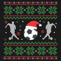 Soccer Ugly Christmas Sweater Funny Xmas Soccer Funny Gift Women's Hoodie thumb 2
