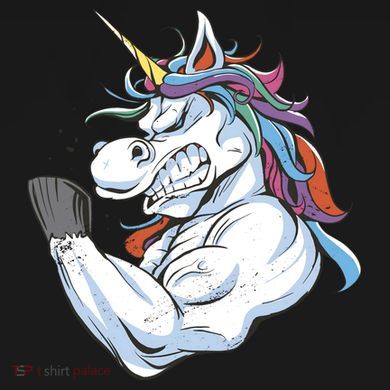 Strong Unicorn Creature Toddler Hoodie
