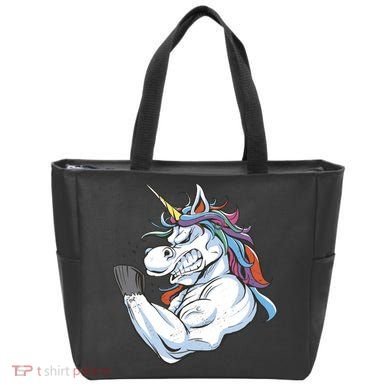 Strong Unicorn Creature Tote Bag