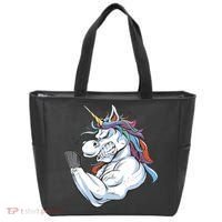 Strong Unicorn Creature Tote Bag thumb 0