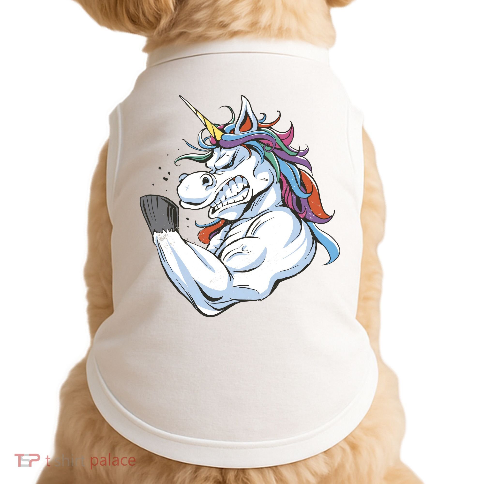 Strong Unicorn Creature Doggie Tank