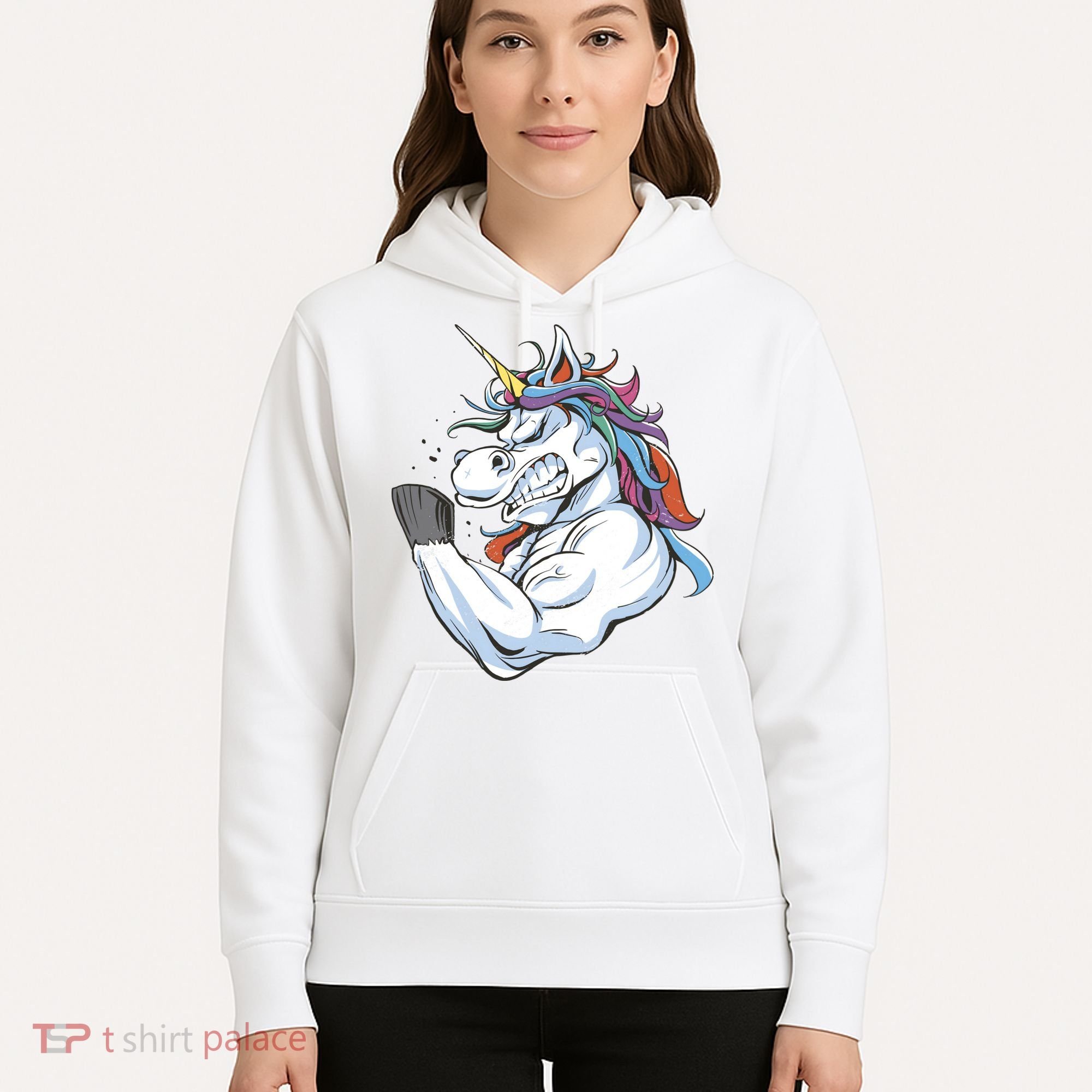 Strong Unicorn Creature Hoodie