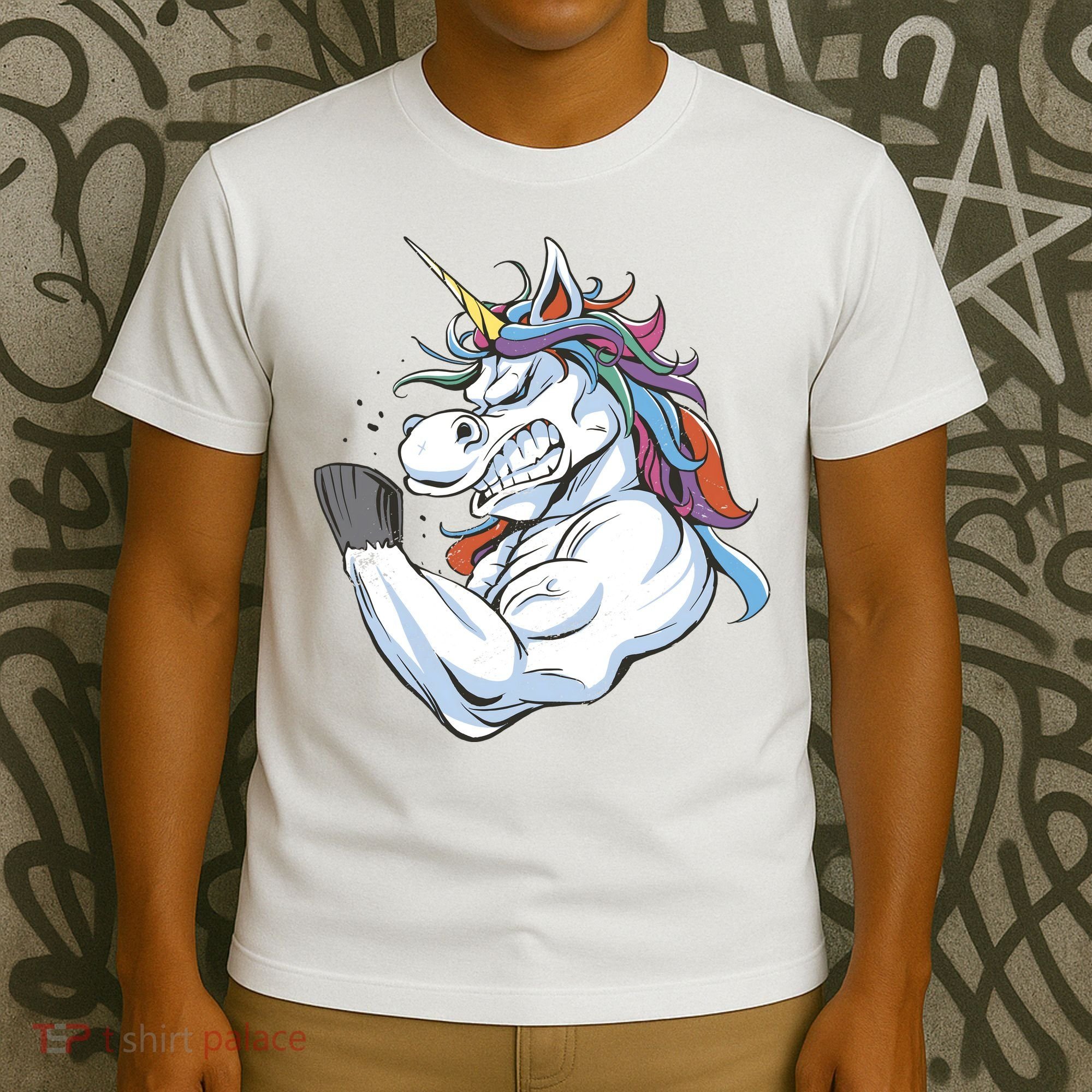 Strong Unicorn Creature T-Shirt
