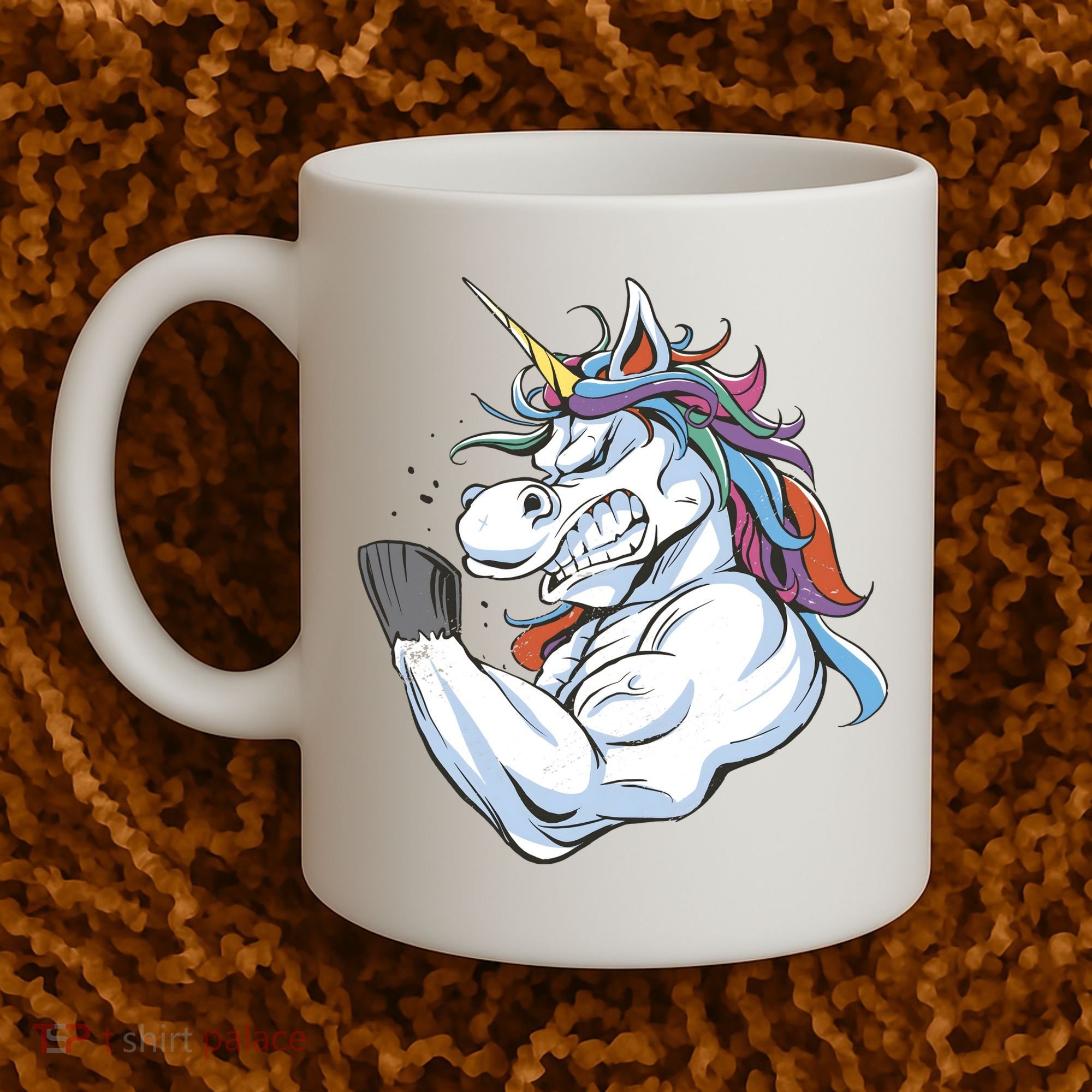 Strong Unicorn Creature Coffee Mug