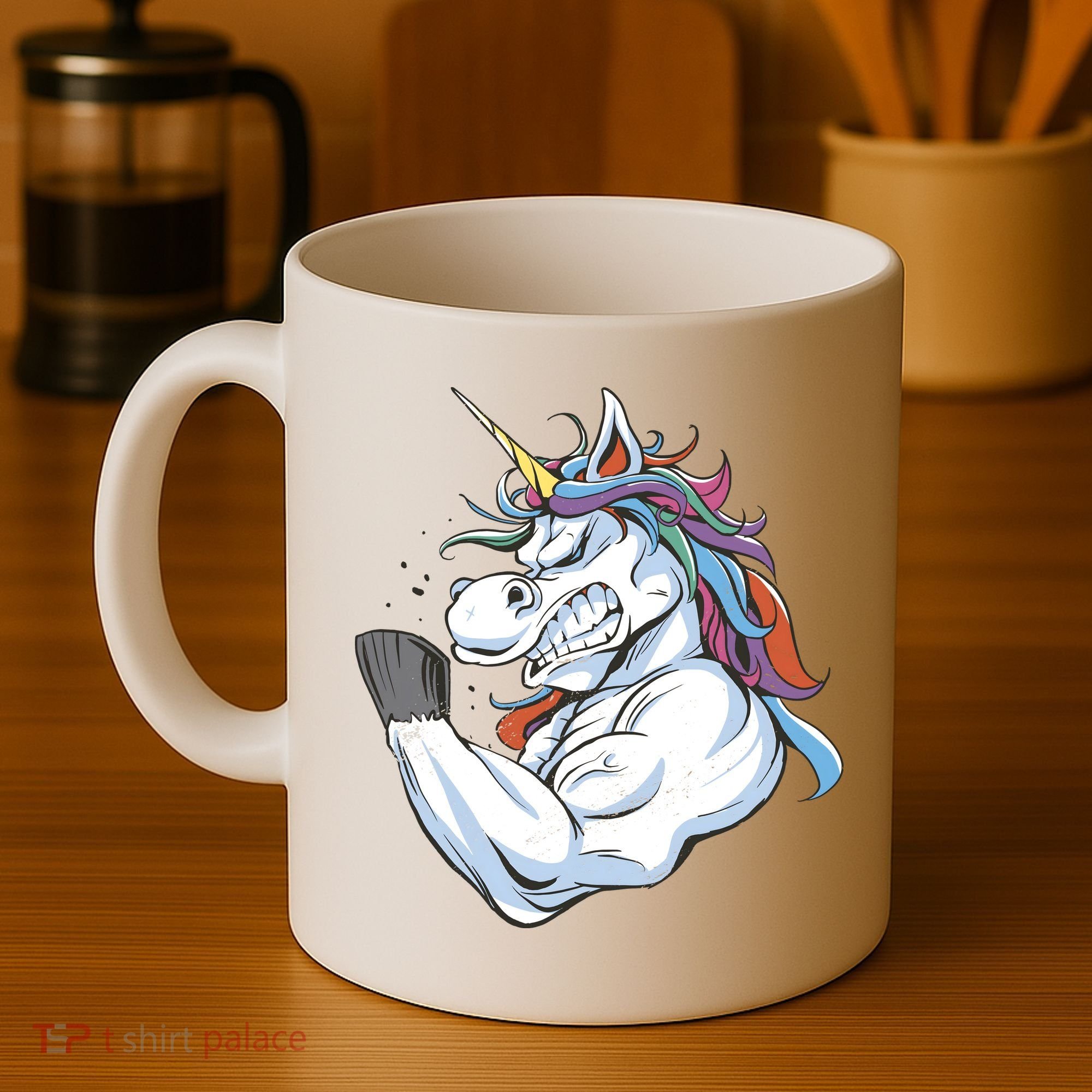 Strong Unicorn Creature Coffee Mug