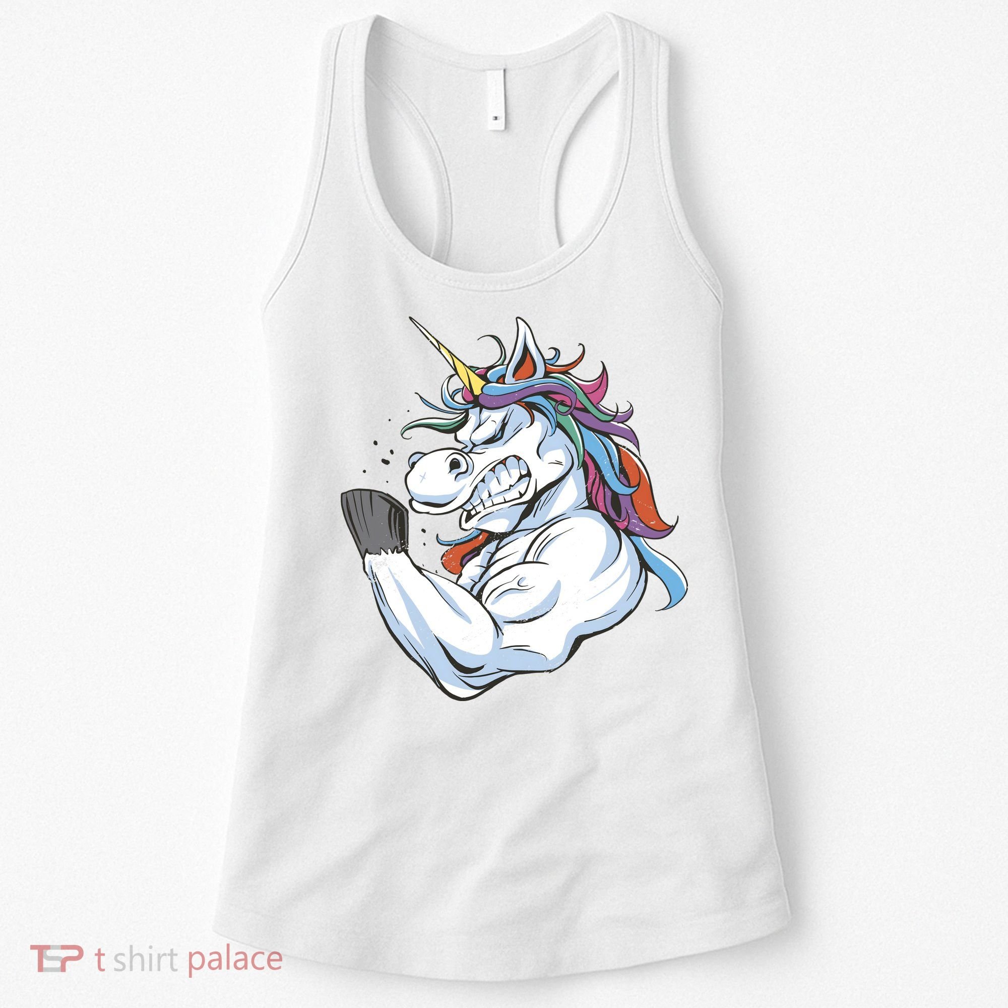 Strong Unicorn Creature Women's Tank Top