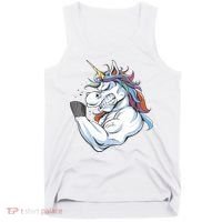 Strong Unicorn Creature Tank Top thumb 0