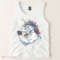 Strong Unicorn Creature Tank Top thumb 2