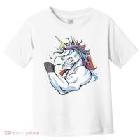 Strong Unicorn Creature Toddler T-Shirt thumb 0