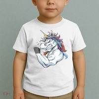 Strong Unicorn Creature Toddler T-Shirt thumb 2