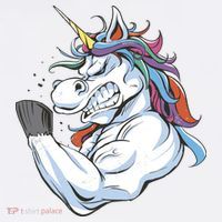 Strong Unicorn Creature Toddler T-Shirt thumb 4