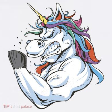 Strong Unicorn Creature Women's Long Sleeve Shirt