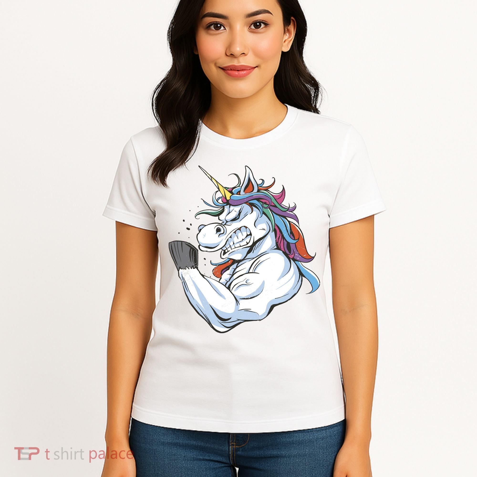 Strong Unicorn Creature Women's T-Shirt