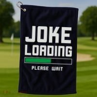 Stand Up Comedian Humor Golf Towel thumb 1