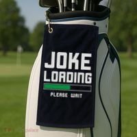 Stand Up Comedian Humor Golf Towel thumb 2