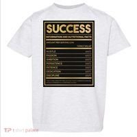 Success Nutritional Facts Toddler T-Shirt thumb 0