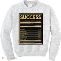 Success Nutritional Facts Kids Sweatshirt thumb 0