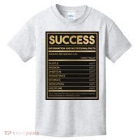 Success Nutritional Facts Kids T-Shirt thumb 0