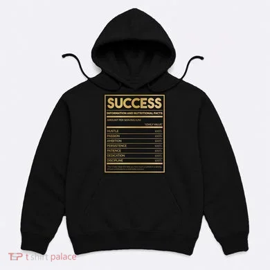 Success Nutritional Facts Hoodie