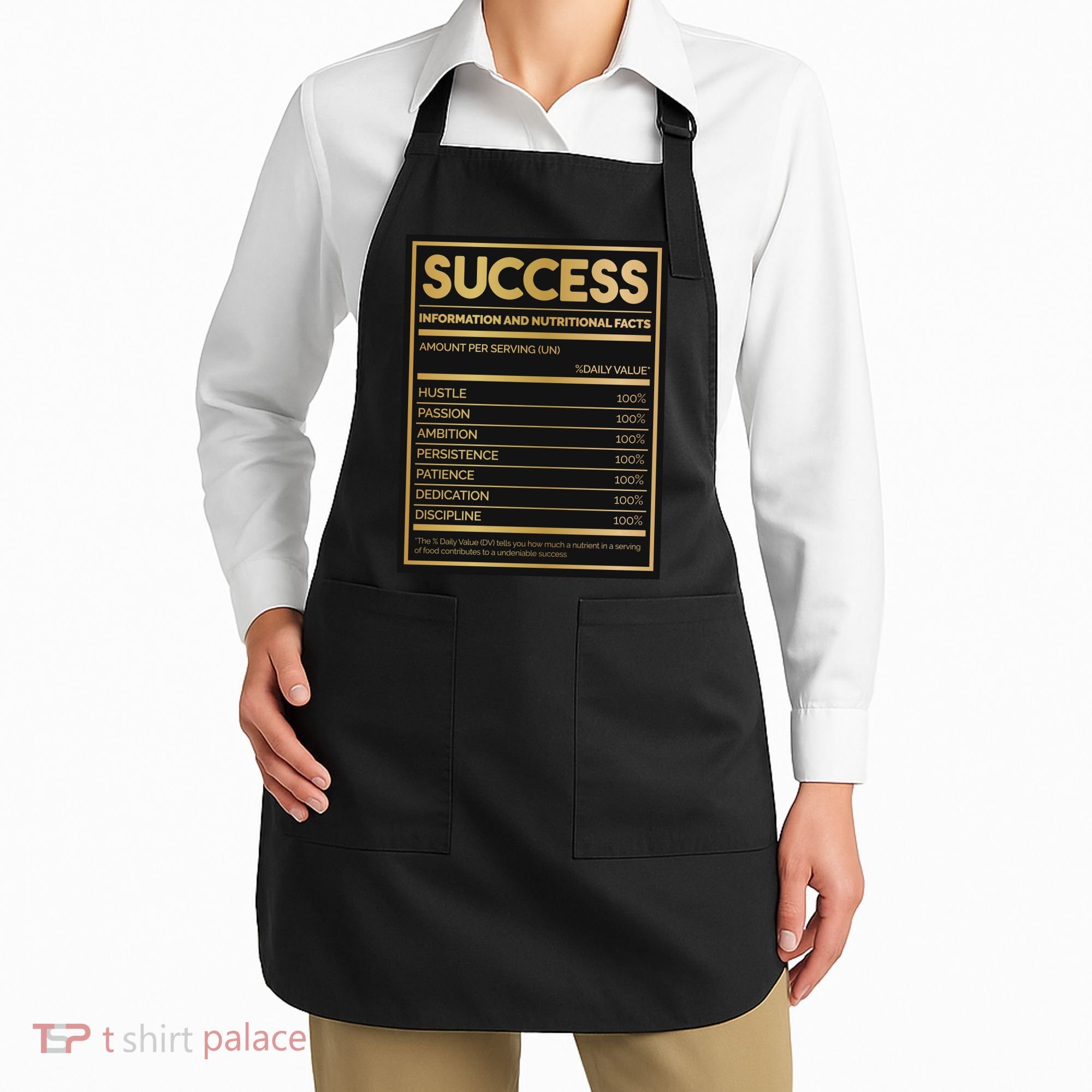 Success Nutritional Facts Apron