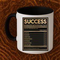 Success Nutritional Facts Coffee Mug thumb 2