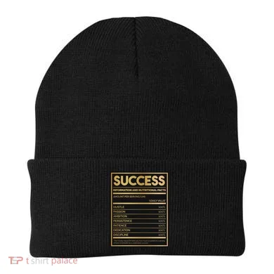 Success Nutritional Facts Beanie