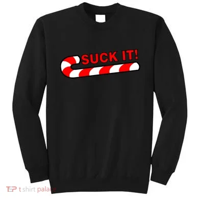 Suck It Candy Cane Sweatshirt