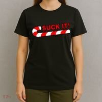 Suck It Candy Cane T-Shirt thumb 4