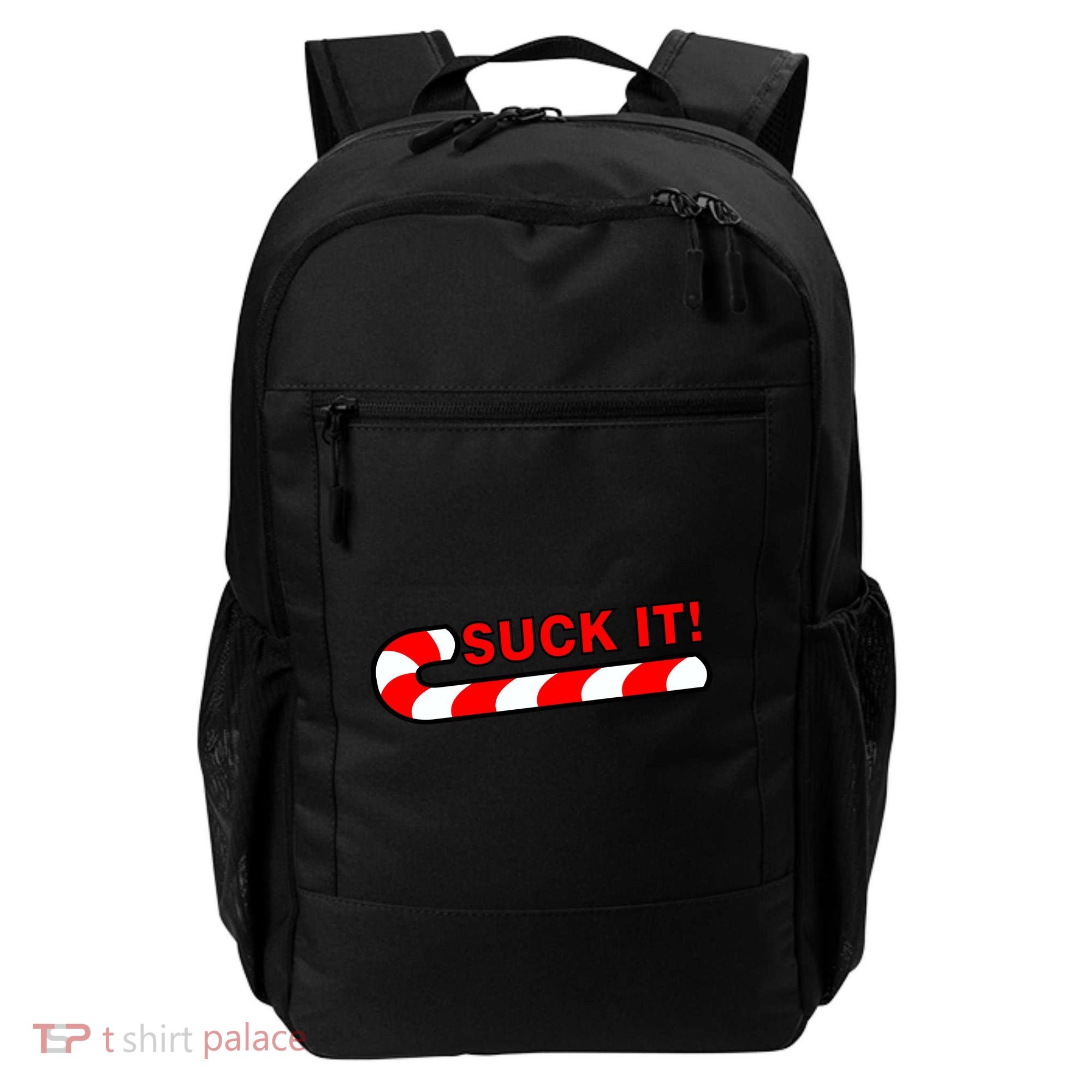 Suck It Candy Cane Backpack