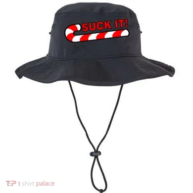 Suck It Candy Cane Bucket Hat