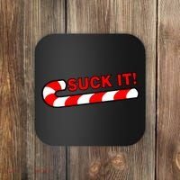 Suck It Candy Cane Coaster thumb 0