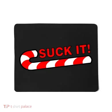Suck It Candy Cane Mousepad