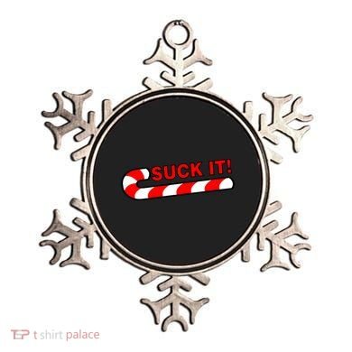 Suck It Candy Cane Ornament