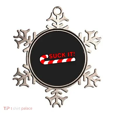 Suck It Candy Cane Ornament