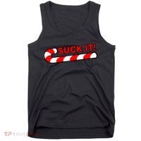 Suck It Candy Cane Tank Top thumb 0
