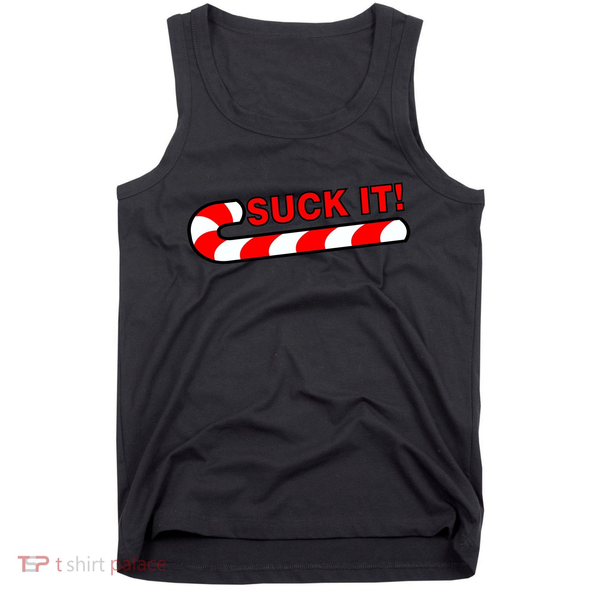 Suck It Candy Cane Tank Top
