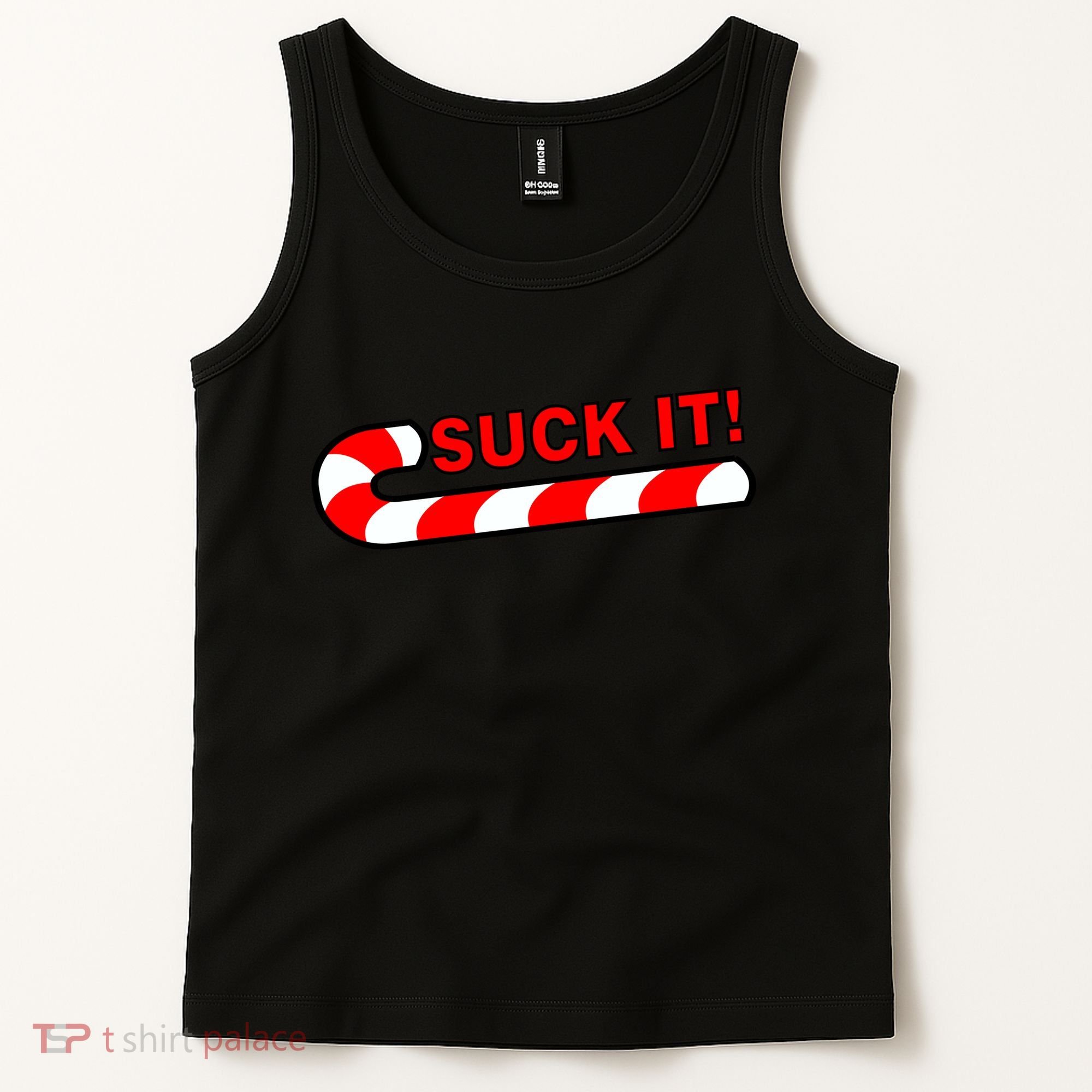 Suck It Candy Cane Tank Top