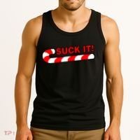Suck It Candy Cane Tank Top thumb 3