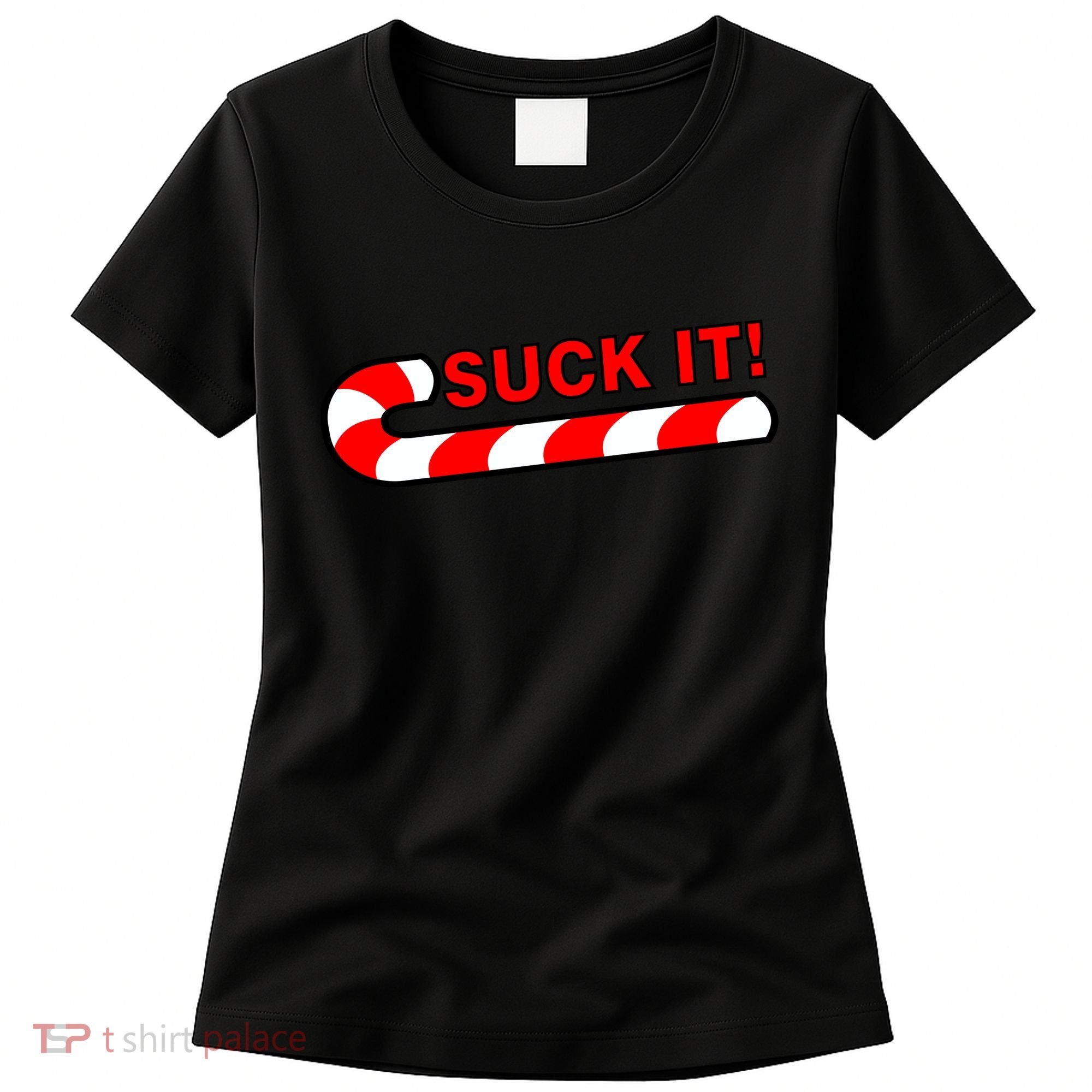 Suck It Candy Cane Women's T-Shirt