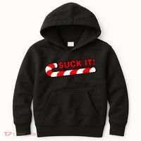 Suck It Candy Cane Kids Hoodie thumb 0