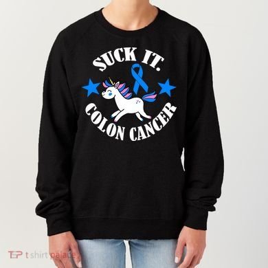 Suck It Colon Cancer Women's Sweatshirt