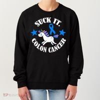 Suck It Colon Cancer Women's Sweatshirt thumb 0