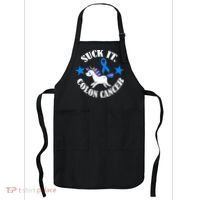 Suck It Colon Cancer Apron thumb 0