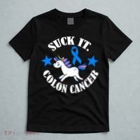 Suck It Colon Cancer T-Shirt thumb 5