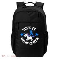 Suck It Colon Cancer Backpack thumb 0
