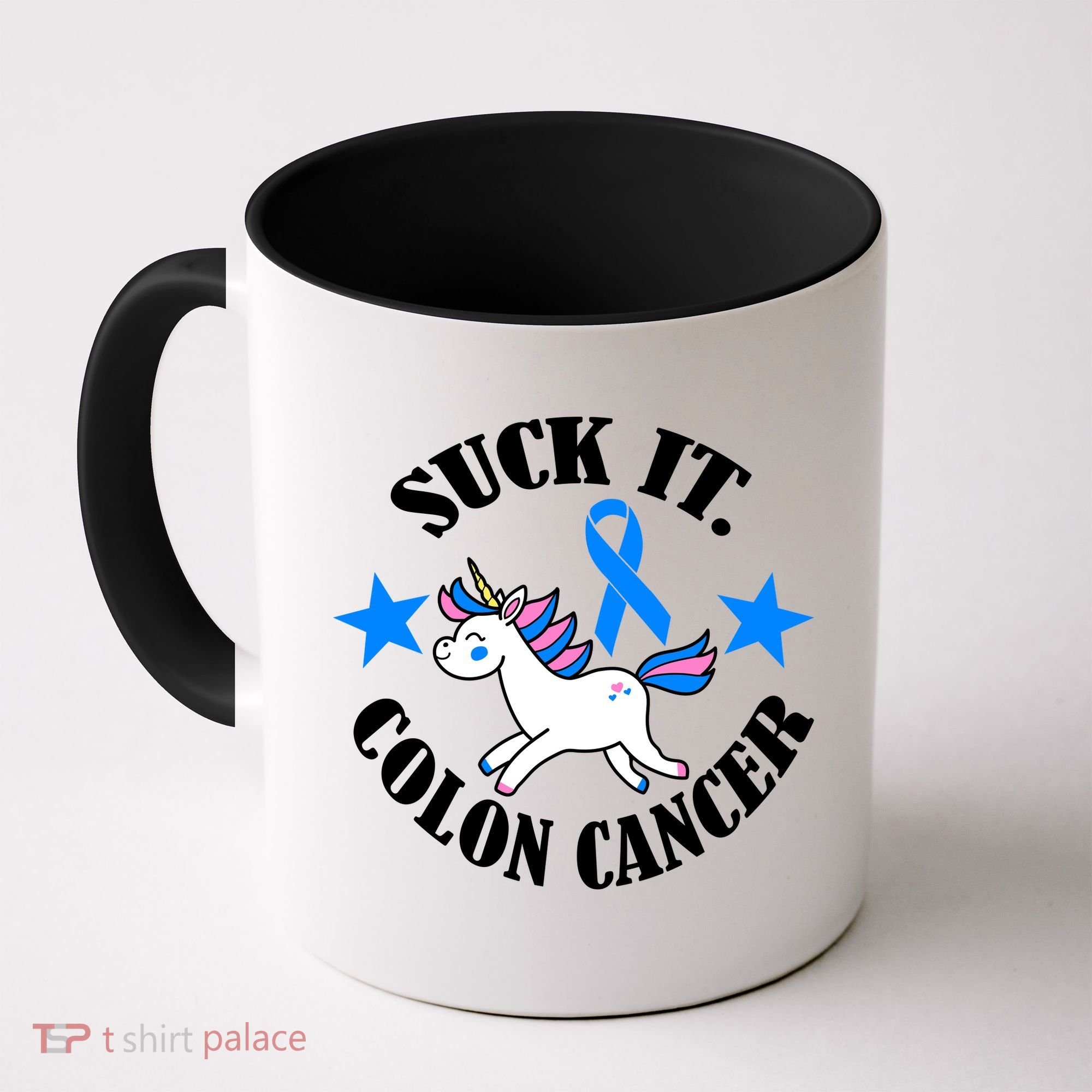 Suck It Colon Cancer Coffee Mug