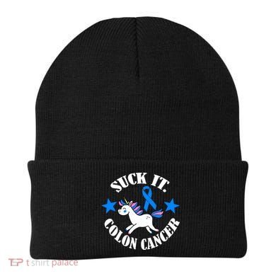 Suck It Colon Cancer Beanie