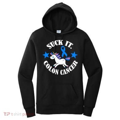 Suck It Colon Cancer Women's Hoodie