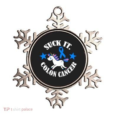 Suck It Colon Cancer Ornament